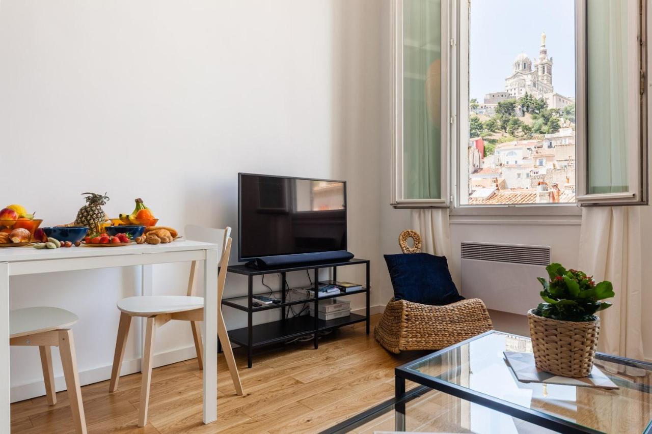 La Bonne Mere - Superbe Appartement Vue Notre Dame Marseille Eksteriør bilde